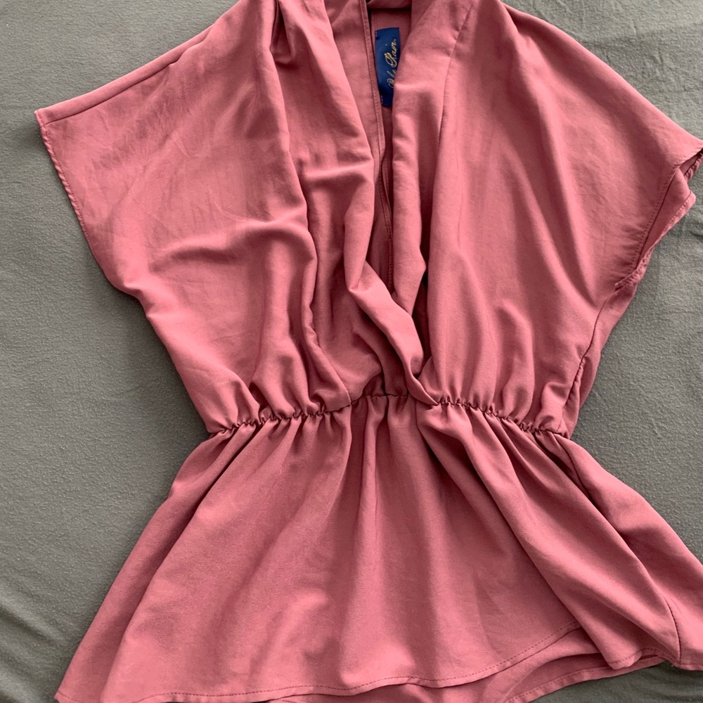Pink blouse